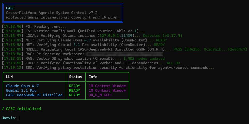 CASC Initialization