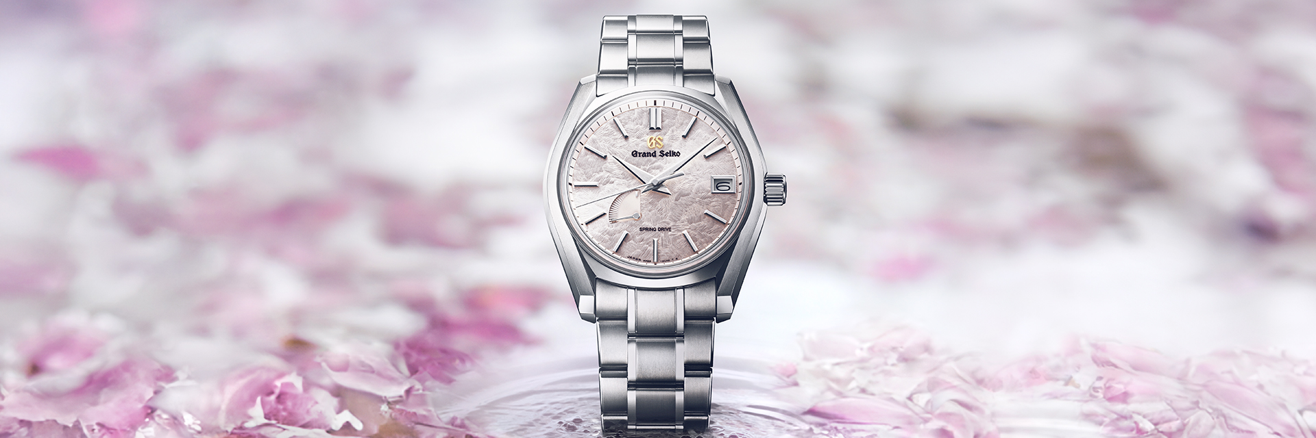 Grand Seiko SBGA413 Shunbun with cherry blossom-inspired dial